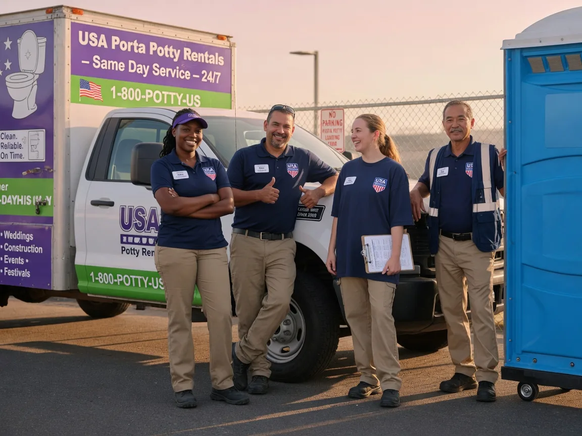 Porta Potty Rental company in Rentiesville, OK