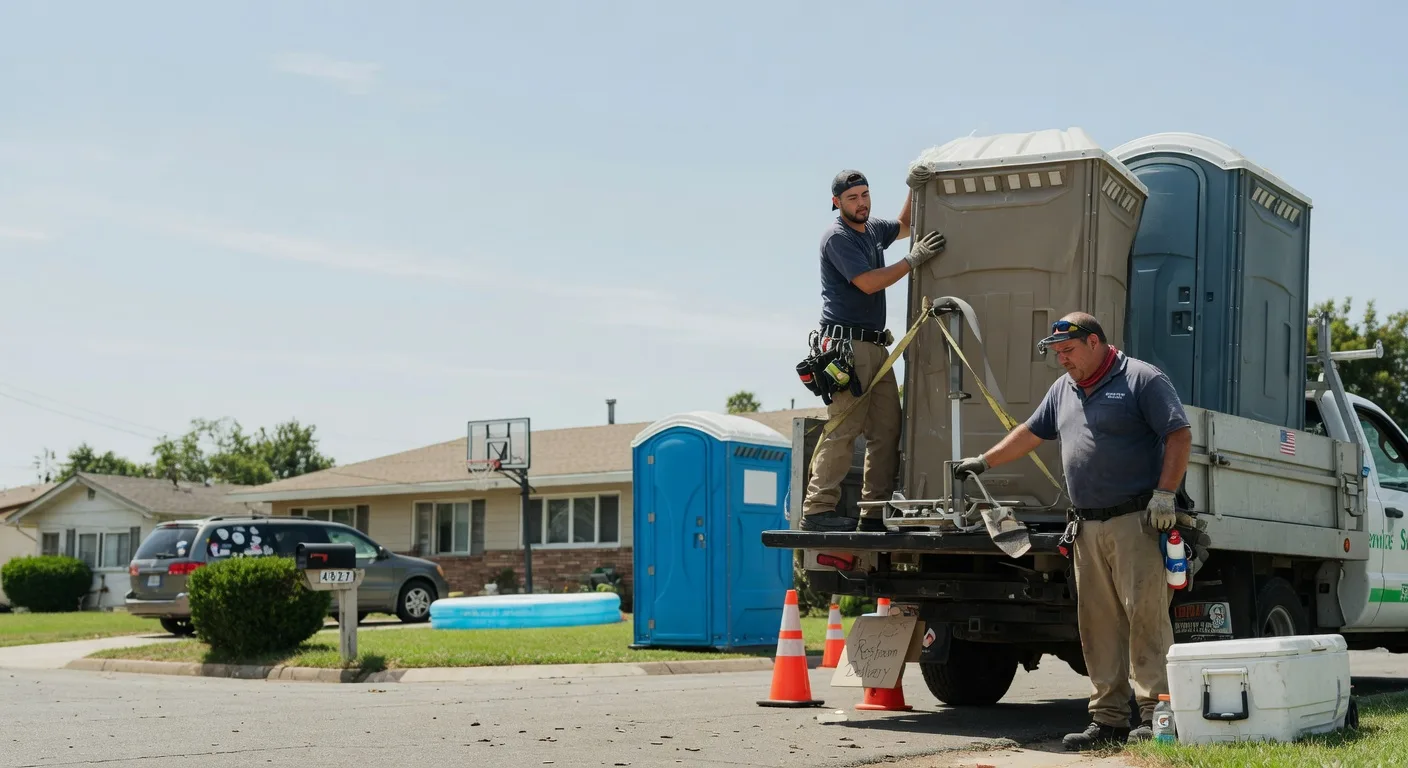 Porta Potty Rental in Rentiesville, OK near me