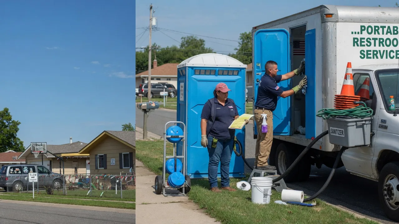 Portable Toilet Rental in Rentiesville, OK near me